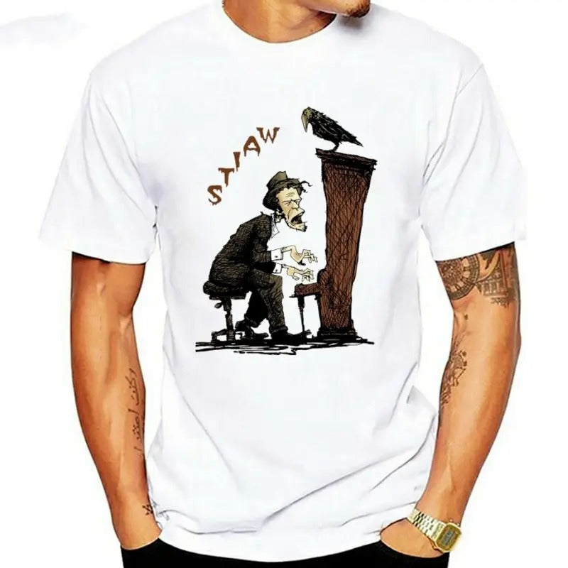 New Tom Waits Funny Singer Gift For Fan All Size White T-Shirt Hoodie, Sweatshirt | HypeCrazeTee.com