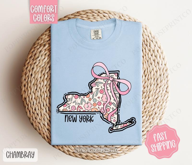 New York Comfort Colors State Tshirt, Cute New York Shirt, New York Tshirt, New York Shirt Hoodie, Sweatshirt