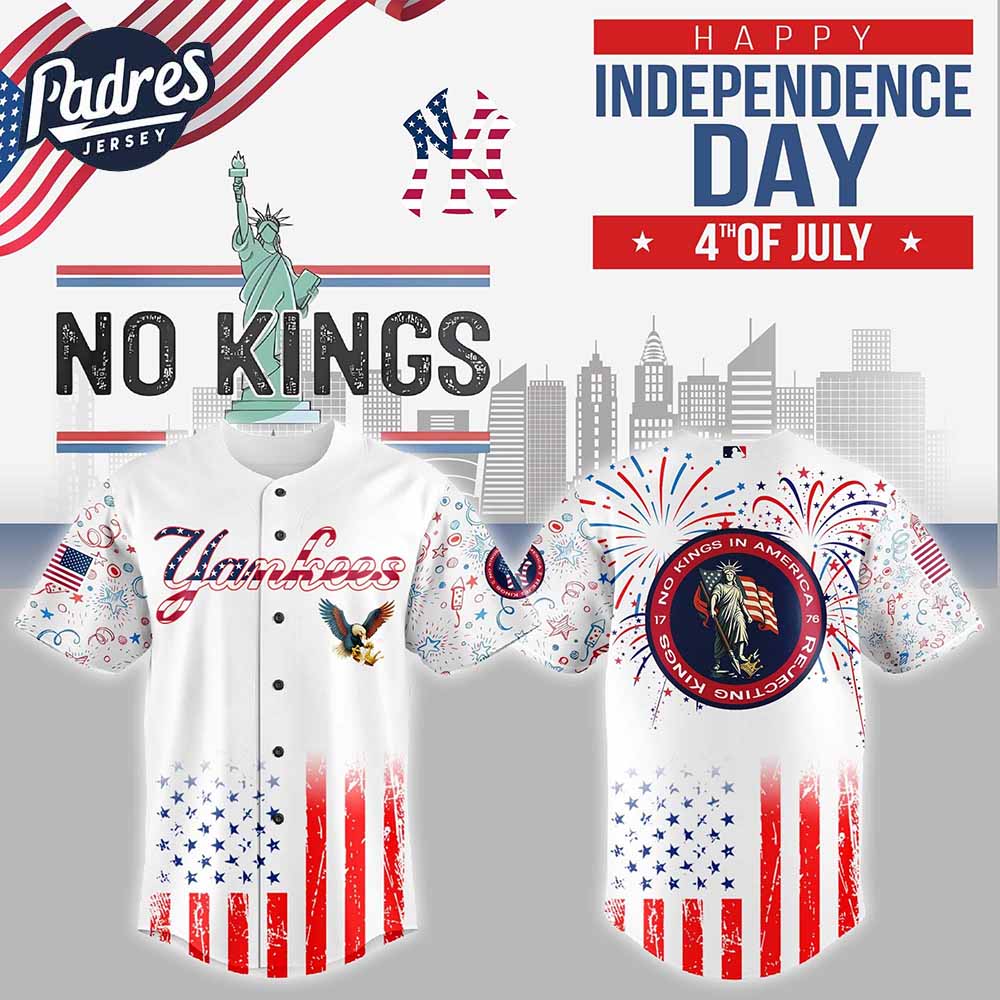New York Yankees MLB X The 4th Of July X Military Custom Baseball Jersey - Padres Jersey Oasis: Elevate Your Baseball Style Game