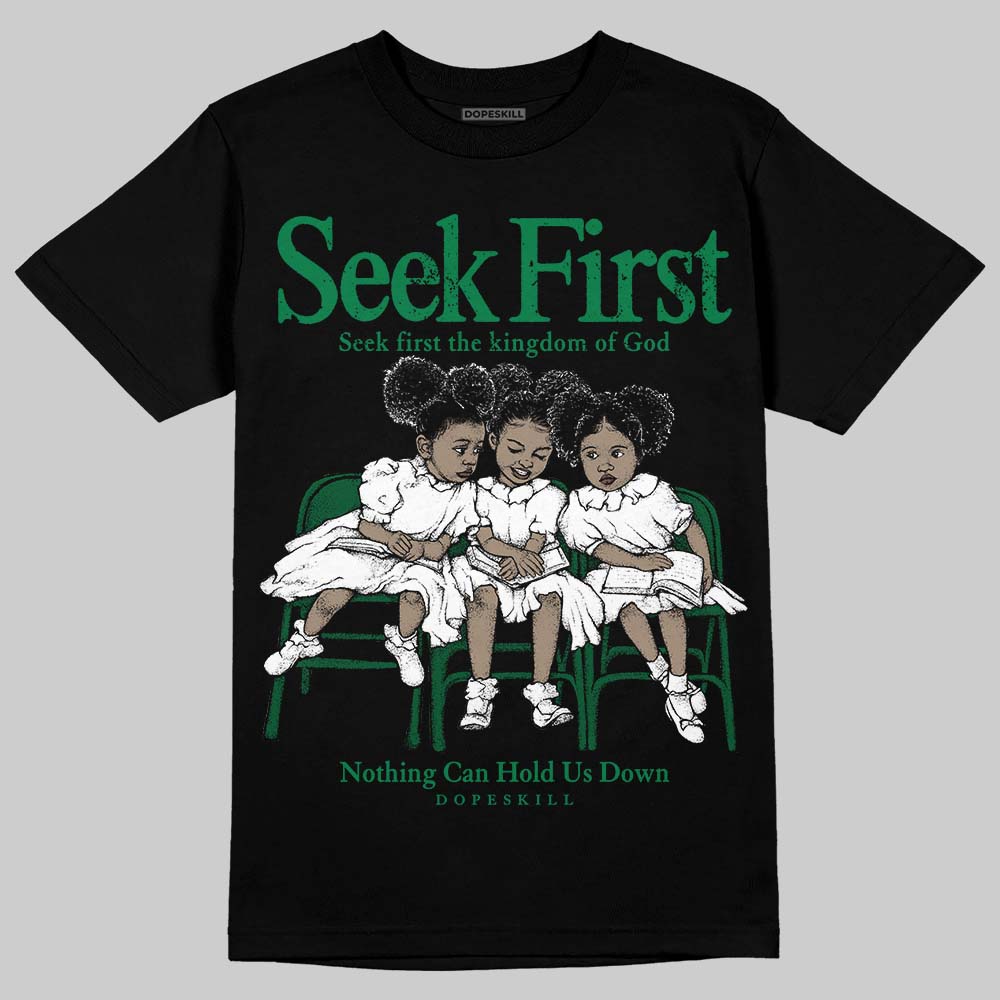 Green Collection DopeSkill T-Shirt New Seek First Graphic