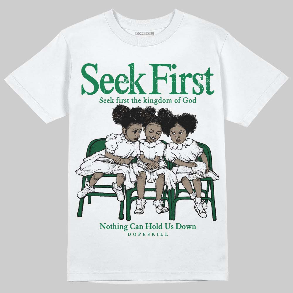Green Collection DopeSkill T-Shirt New Seek First Graphic