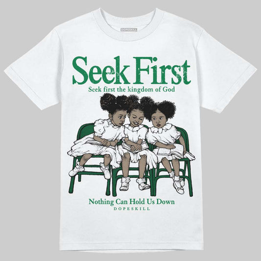 Green Collection DopeSkill T-Shirt New Seek First Graphic