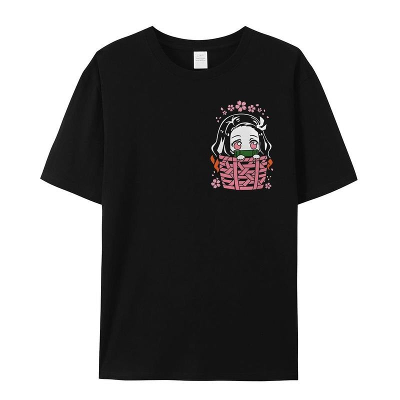 Nezuko Kamado In a Pocket Kimetsu no Yaiba T-Shirt, Men's Women's Sizes 25723 Hoodie, Sweatshirt | HypeCrazeTee.com