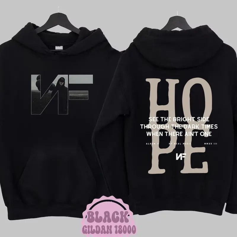 Nf Hope Tracklist Hoodie, Hope Album Tour Merch Hoodie, Best Fan Gift, Concert Hoodie, Vintage Aesthetic, Fan Art,...