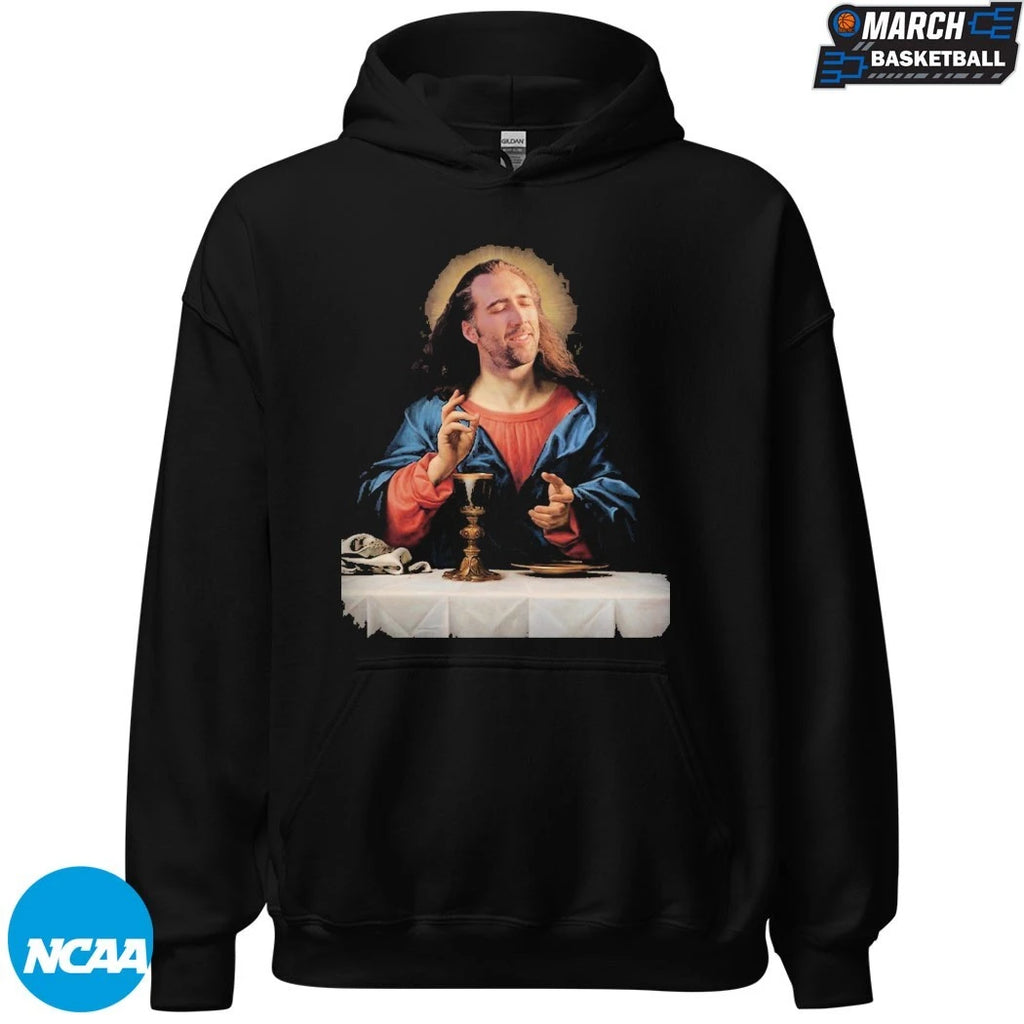 Nicolas Cage X Jesus T-shirts
