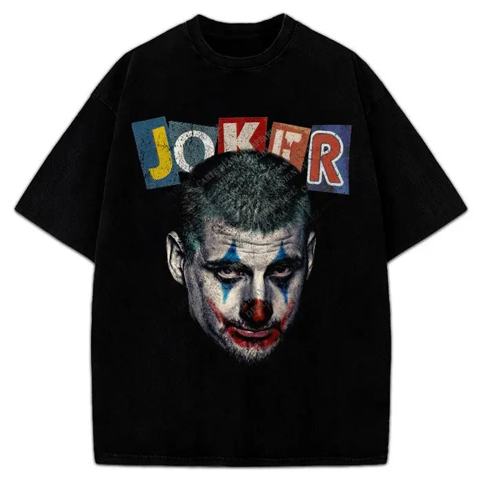 Nikola Jokic T-Shirt Custom Vintage Graphic Design Tee Cotton Menswear Hoodie, Sweatshirt | HypeCrazeTee.com