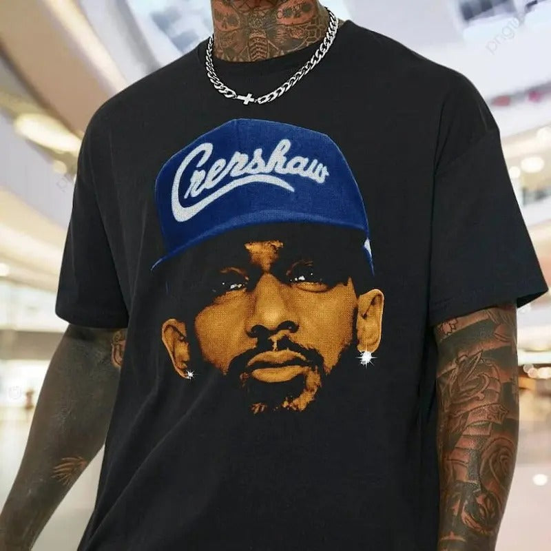 Nipsey Hussle Big Head Vintage Rapper Rap Hip Hop Concert Menswear Topstyle{N002}3 T-Shirts, Hoodie, Sweatshirt