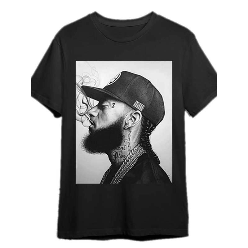 Nipsey Tshirt, Nipsey tshirt 339551 funny MEN'S short sleeve graphic T-shirt collection black PR Hoodie, Sweatshirt