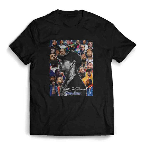 Nipsey Hussle Vintage Photo Mens T-Shirt Tee
