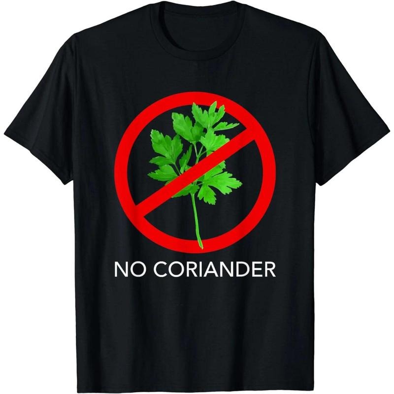 No Coriander Cilantro T-Shirt Hoodie, Sweatshirt | HypeCrazeTee.com