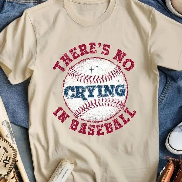 No Crying in Baseball DTF Transfers - THIS IS NOT A SHIRT Hoodie, Sweatshirt | HypeCrazeTee.com