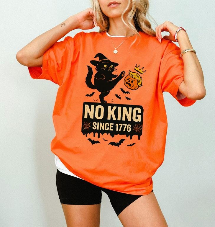 No King Since 1776 Shirt, Sweatshirt, Hoodie, Funny Freedom Shirt, America Tee, FDT Shirt | HypeCrazeTee.com