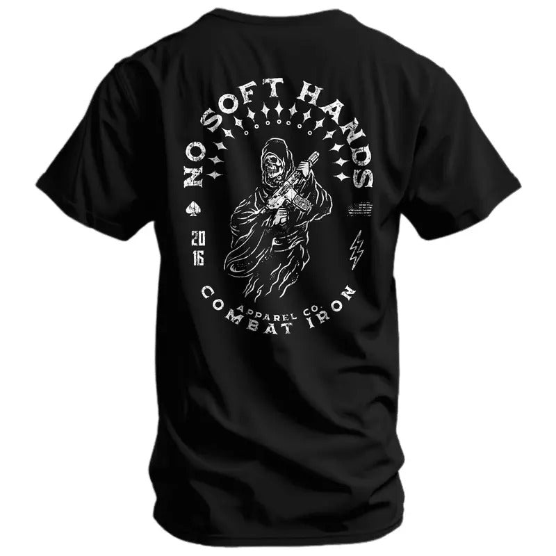 No Soft Hand's Reaper Men's T-Shirt Hoodie, Sweatshirt | HypeCrazeTee.com