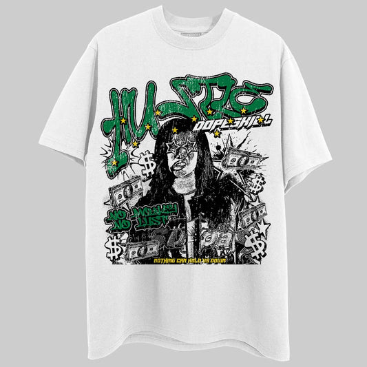 Green Collection DopeSkill T-Shirt No Money No Lust Graphic