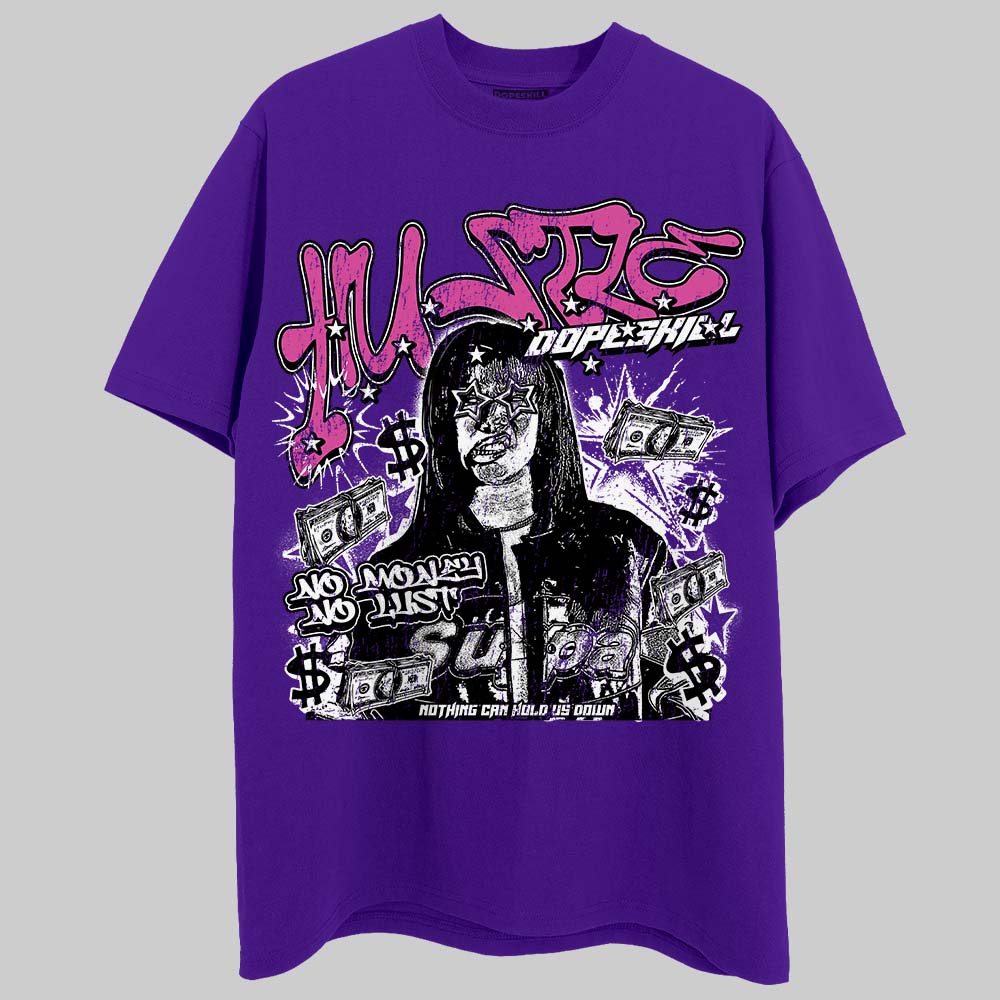 PURPLE Collection DopeSkill T-Shirt No Money No Lust Graphic