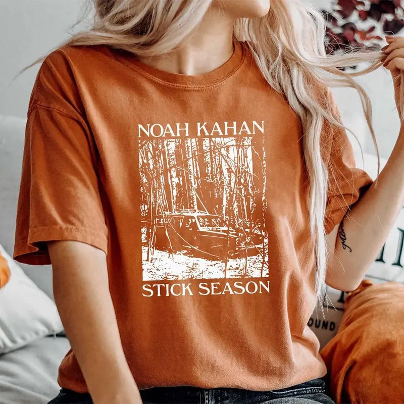 Noah Kahan Shirt, Noah Kahan Stick Season Sweatshirt, Stick Season T-Shirt, Noah Kahan Merch, Concert Shirt, Country...