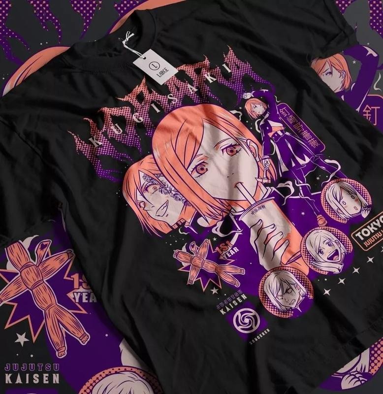 Nobara T-Shirt Jujutsu Kaisen Kugisaki Yuji Mahito Gift Unisex Shirt All Size Hoodie, Sweatshirt | HypeCrazeTee.com
