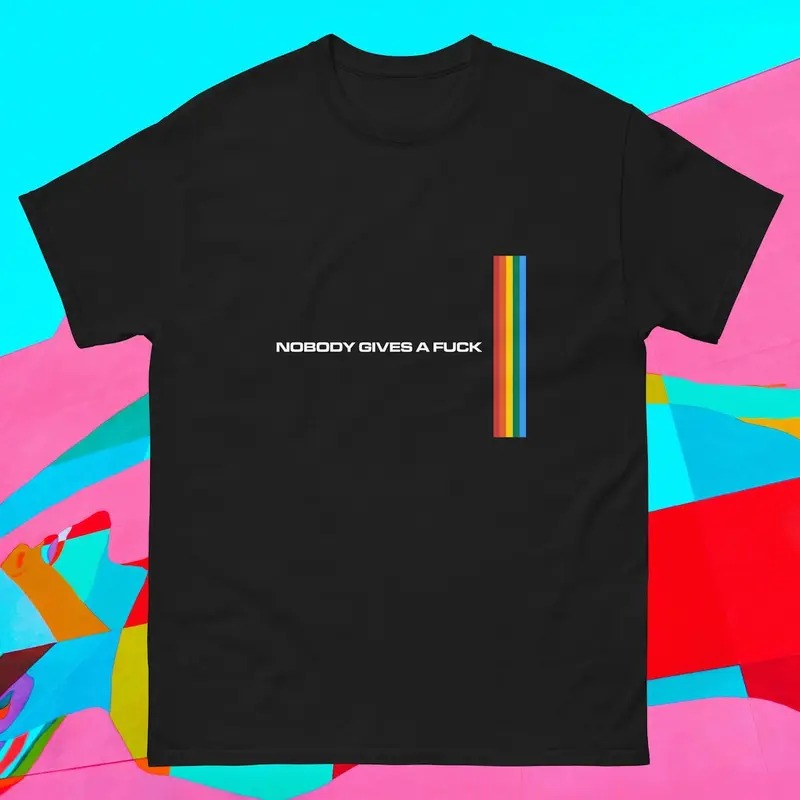 Nobody Gives a Fuck T-Shirt - Childish Gambino Lithonia Inspired Merch Hoodie, Sweatshirt | HypeCrazeTee.com