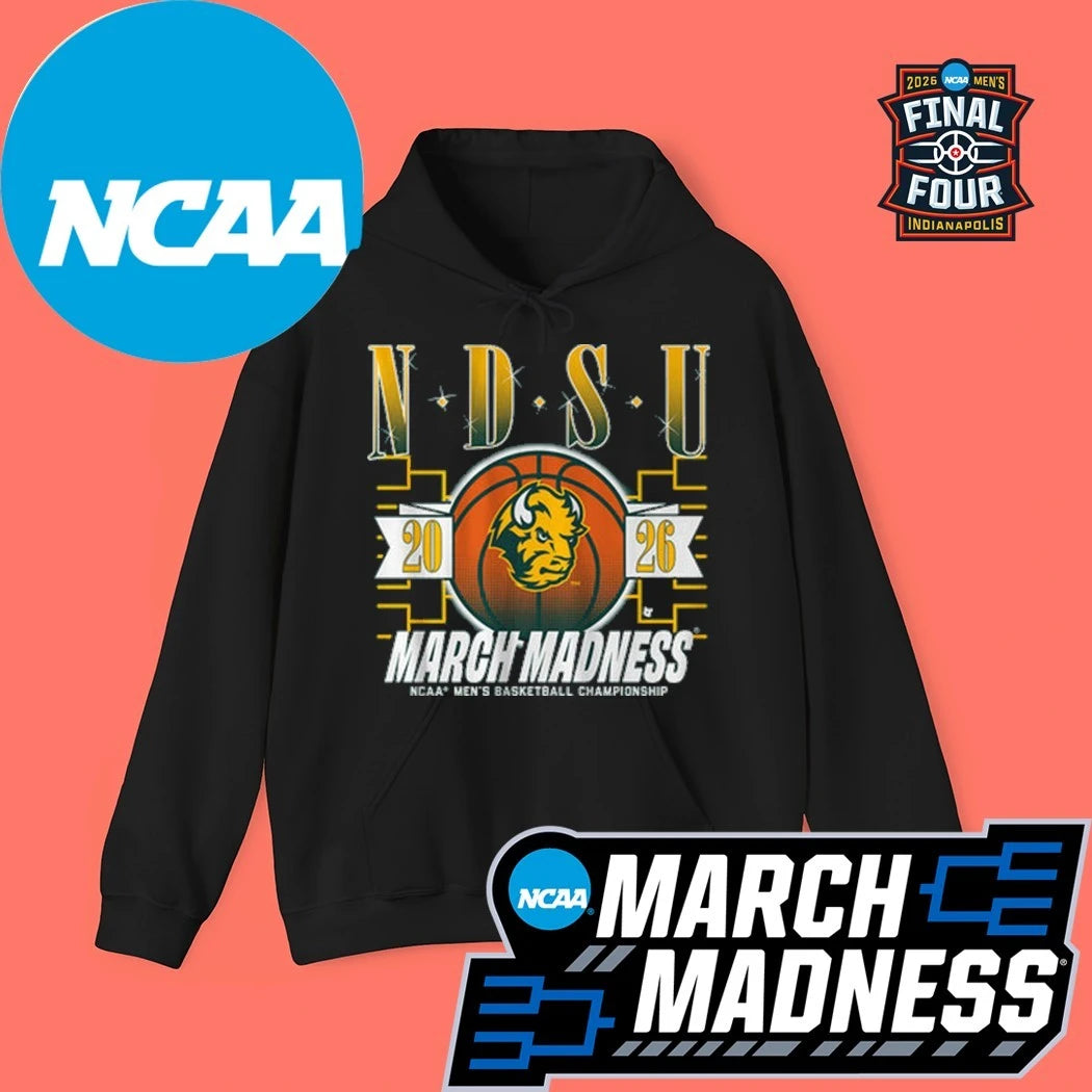 North Dakota State Bison MBB 2026 NCAA Women’s Basketball Championship March Madness Logo Shirt