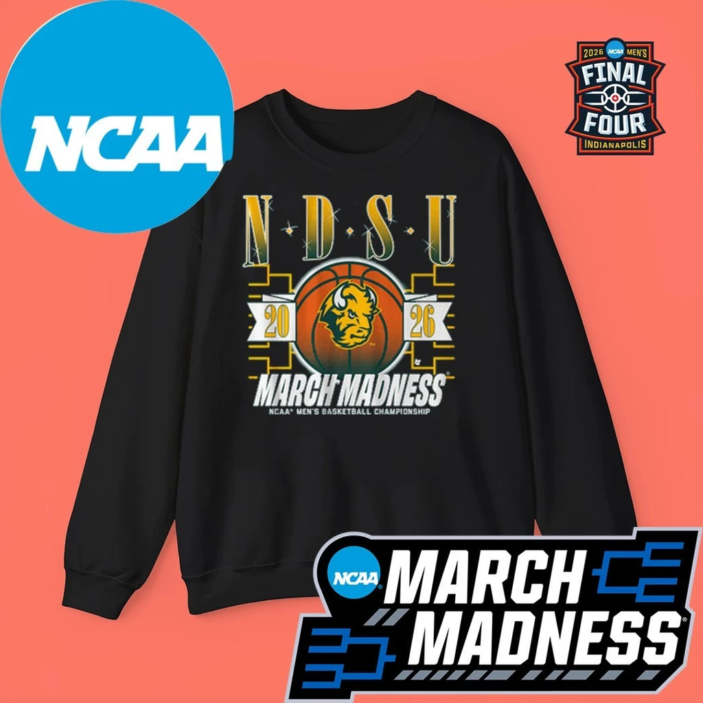 North Dakota State Bison MBB 2026 NCAA Women’s Basketball Championship March Madness Logo Shirt