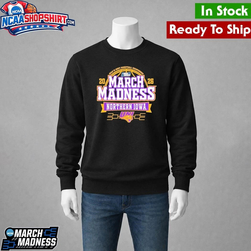 Northern Iowa Panthers 2026 Men’s Basketball March Madness Bound Shirt