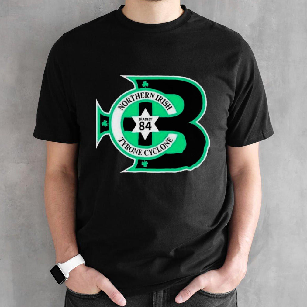 Northern Irish Tyrone Cyclone Bradley 84 Shirt