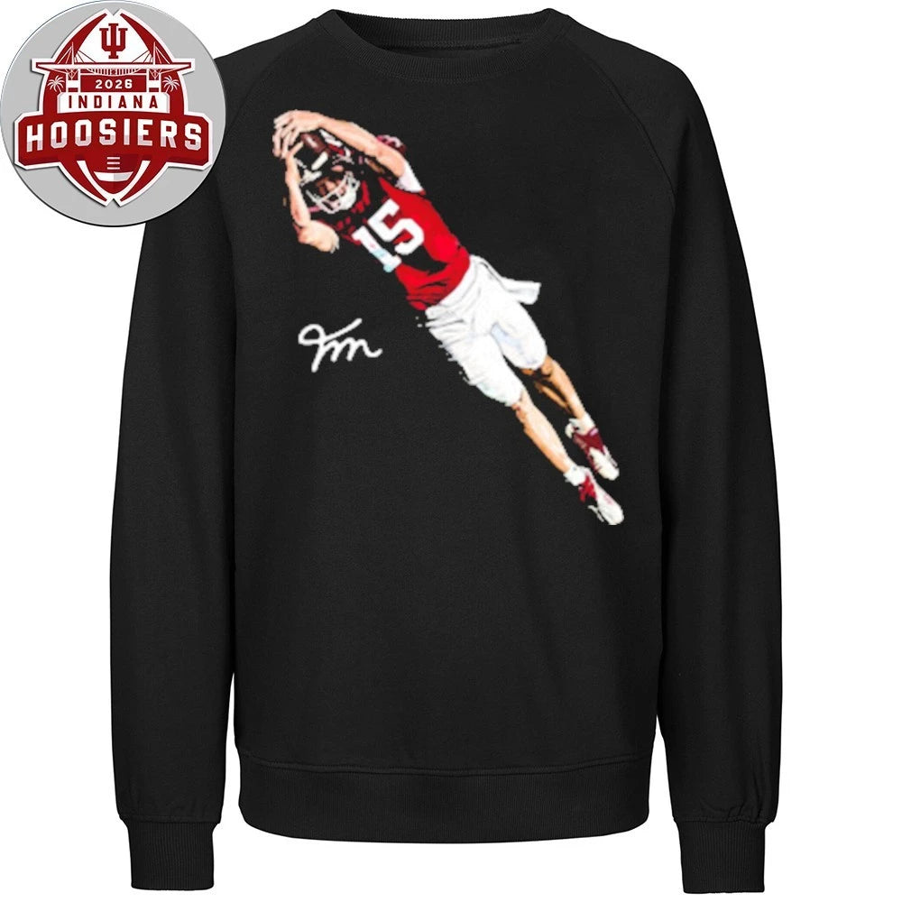 Number 15 Fernando Mendoza Super CATCH Signature 2026 Tee Shirt