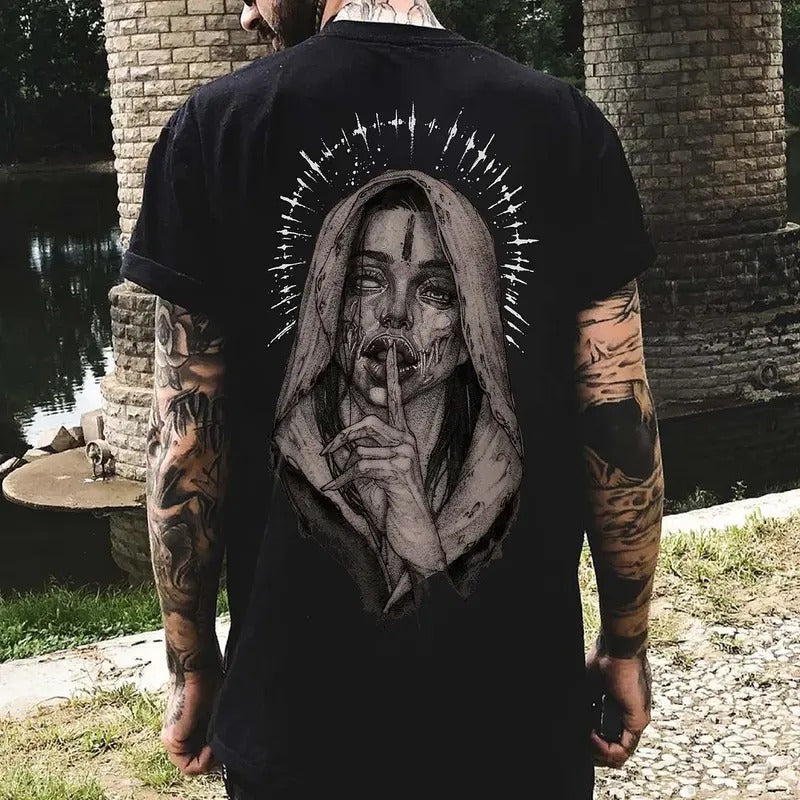 Nun Seduction T-shirt - Naughty Clothes Men Cotton Menswear Hoodie, Sweatshirt | HypeCrazeTee.com