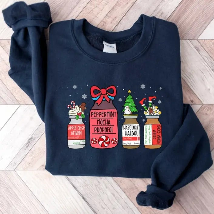 Nurse Christmas Shirt, Xmas Nurse Shirt, Nurse Christmas Sweatshirt, Nicu Christmas Shirt, Doctor Sweatshirt, Er Nurse...