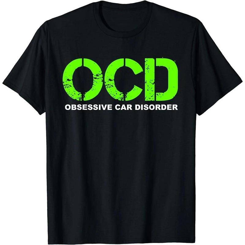 OCD Obsessive Car Disorder - Funny Car Lover Gift T-Shirt Hoodie, Sweatshirt | HypeCrazeTee.com