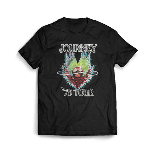 OFFICIAL Journey Evolution Tour List 1979 Men's T-Shirt Tee