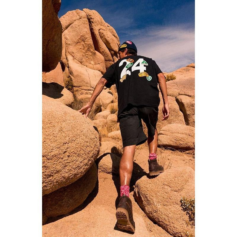 OYSTER EXPEDITION Men's Patched Up T-Shirt - Multicolor Hoodie, Sweatshirt | HypeCrazeTee.com