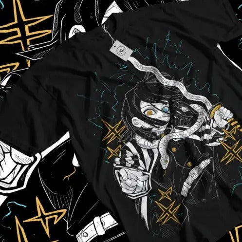 Obanai Iguro T-Shirt Kimetsu No Yaiba, Anime Nezuko Tanjiro Shirt All Size Hoodie, Sweatshirt | HypeCrazeTee.com