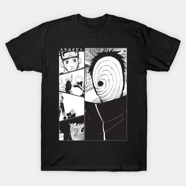 Obito Uchiha T-Shirt, Japanese Anime Tees Unisex Tshirt T-Shirt Tee ALL SIZES Hoodie, Sweatshirt | HypeCrazeTee.com