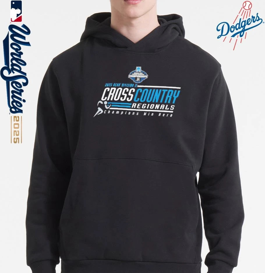 Official 2025 NCAA Division II Cross Country Regionals Championships T-Shirt