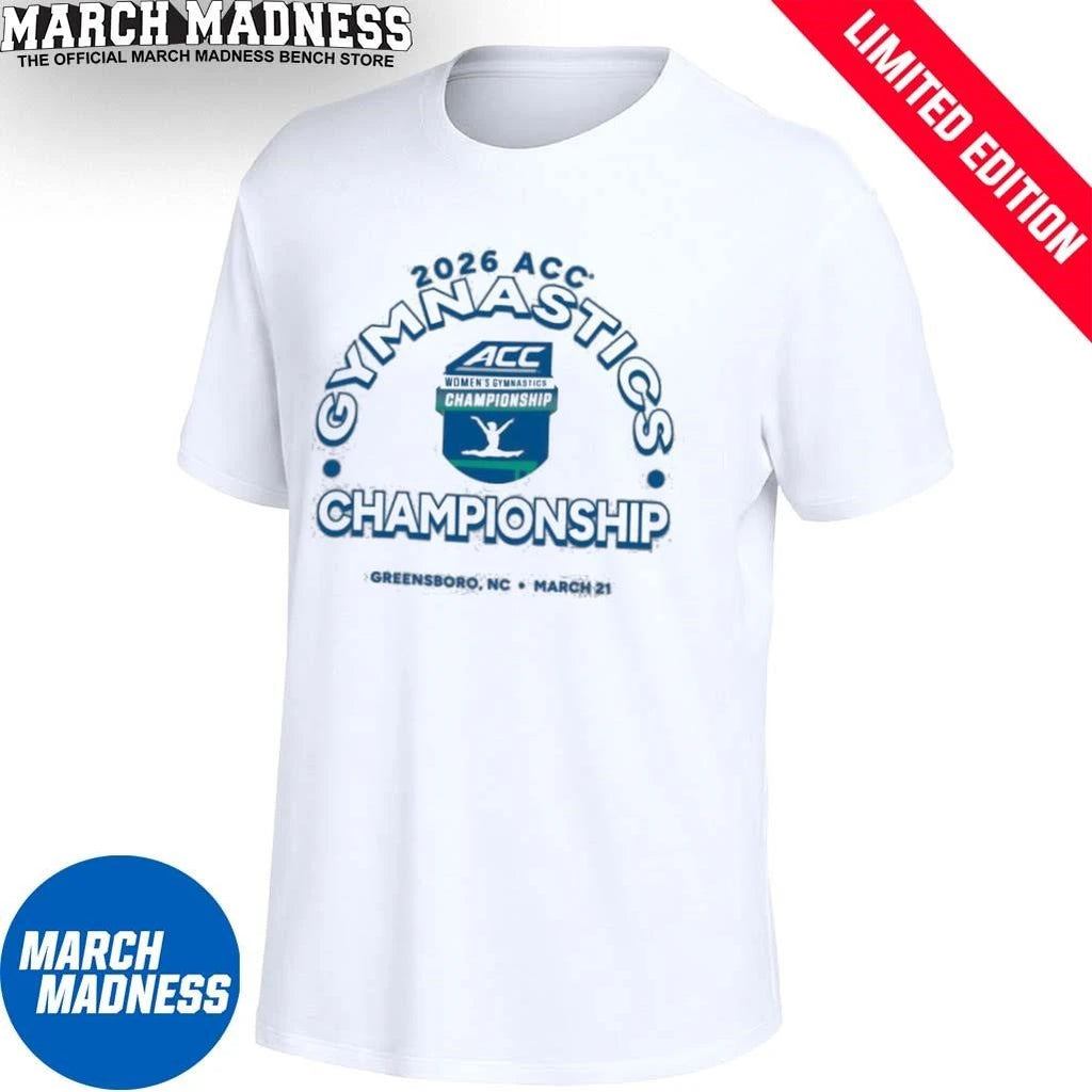 Official 2026 ACC Women’s Gymnastics Championships T-Shirt