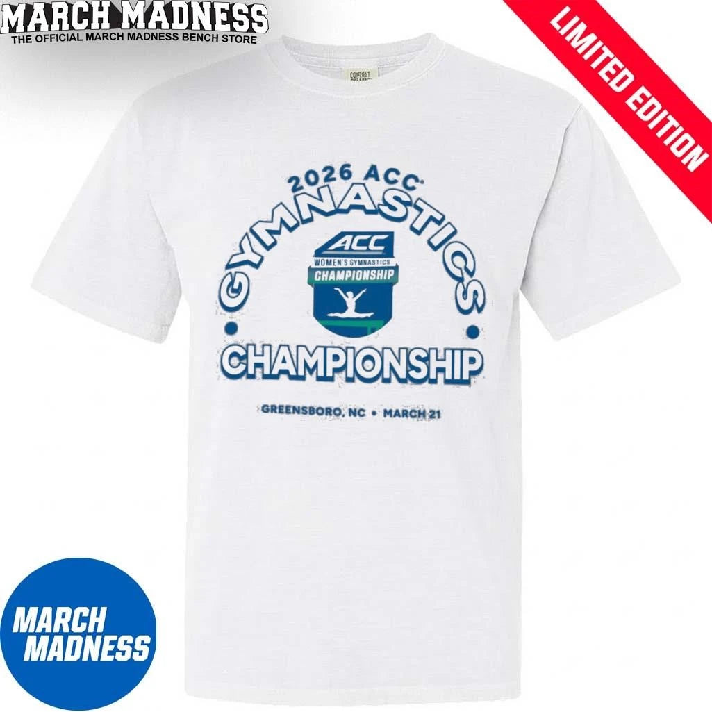 Official 2026 ACC Women’s Gymnastics Championships T-Shirt
