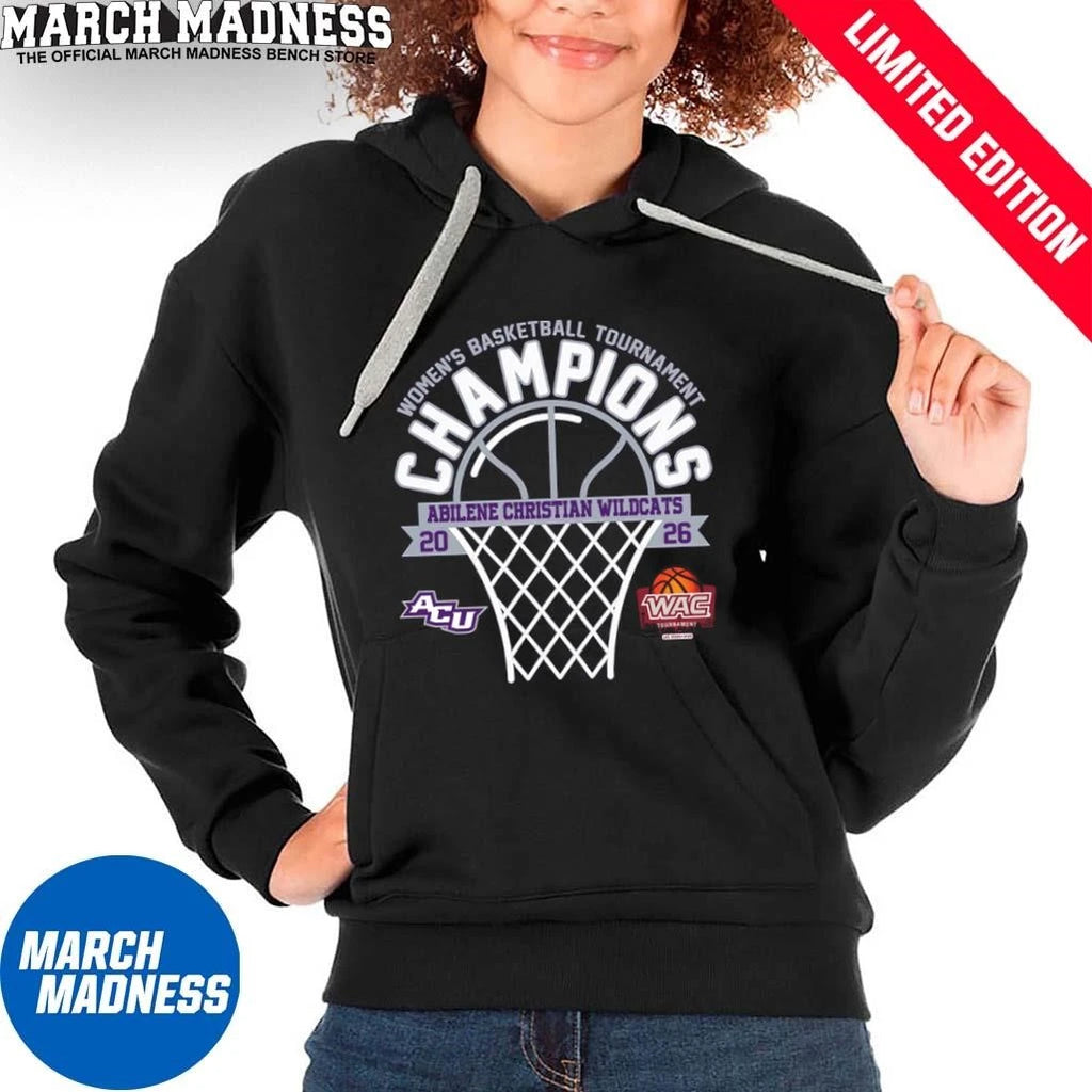 Official Abilene Christian Wildcats 2026 WAC Women’s Basketball Tournament Champions Shirt