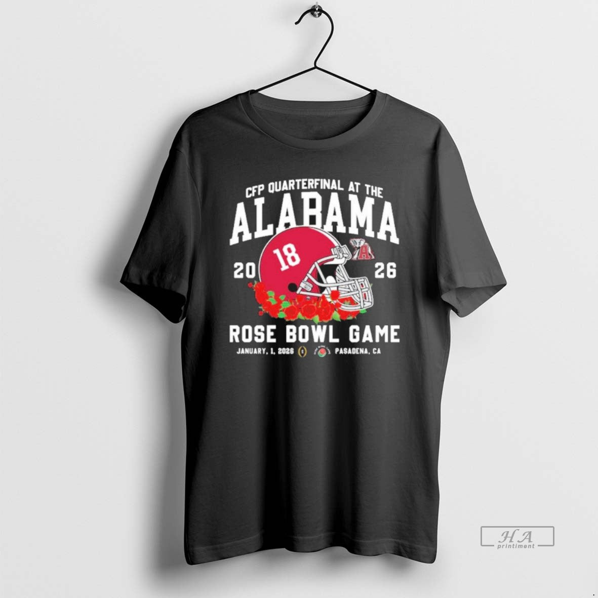 Official Alabama Rose Bowl 2026 Helmet T-Shirts, Hoodie, Sweatshirt | HypeCrazeTee.com