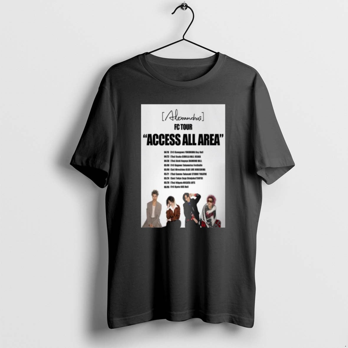 Official Alexandros Fc Tour Access All Area 2026 T-Shirts, Hoodie, Sweatshirt | HypeCrazeTee.com