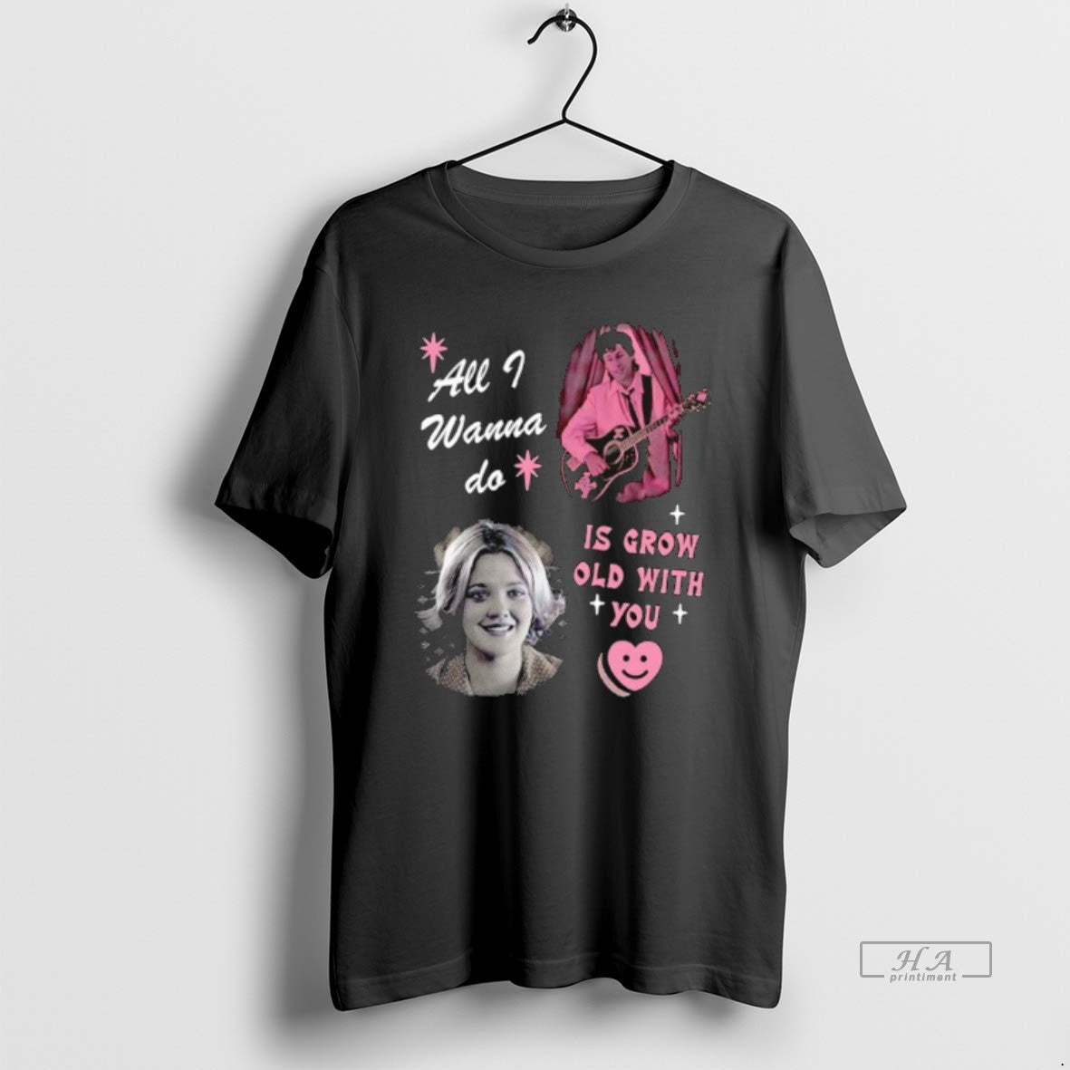 Official All I Wanna Do Is Grow Old With You T-Shirts, Hoodie, Sweatshirt | HypeCrazeTee.com