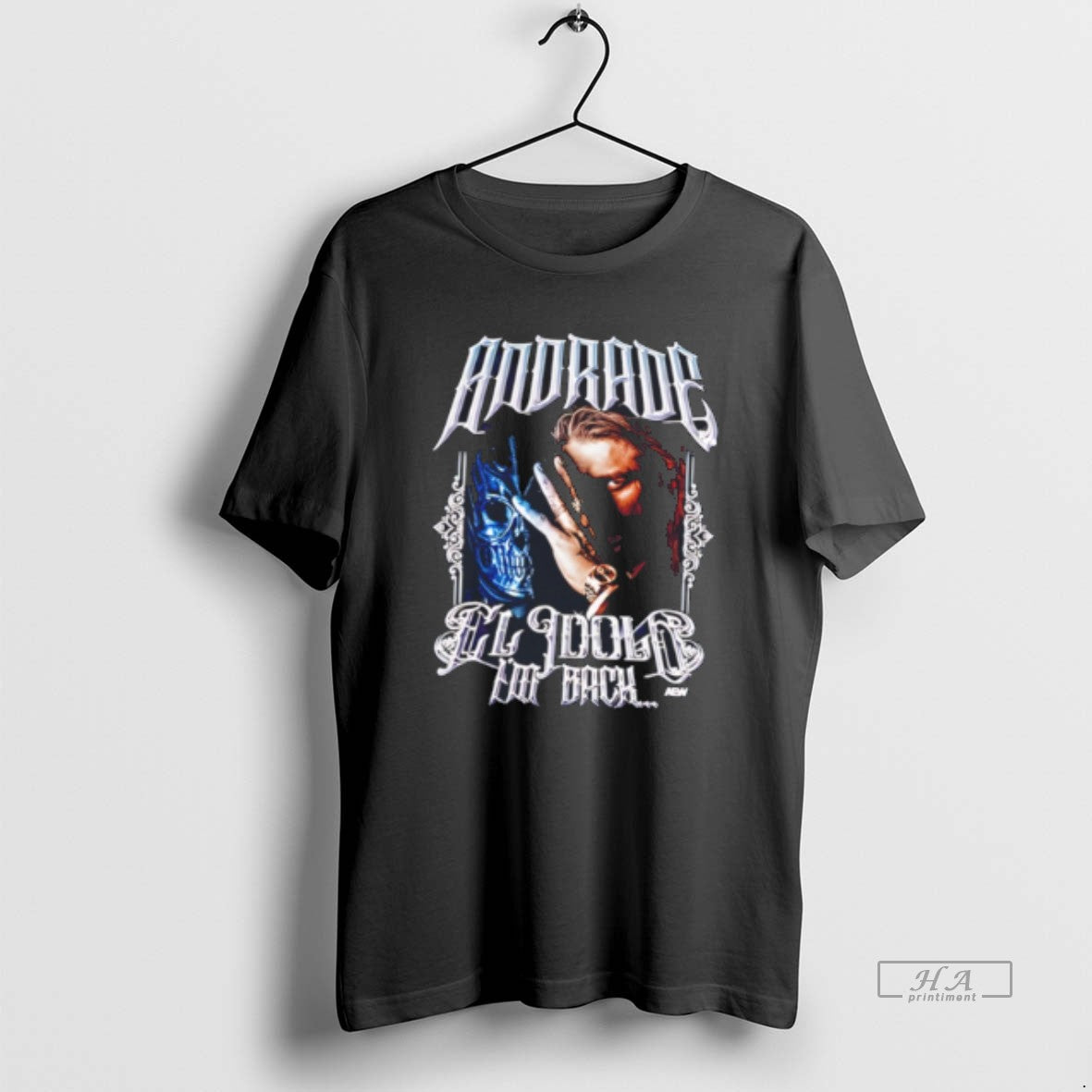 Official Andrade El Idolo Return Of El Idolo Tee Hoodie, Sweatshirt | HypeCrazeTee.com