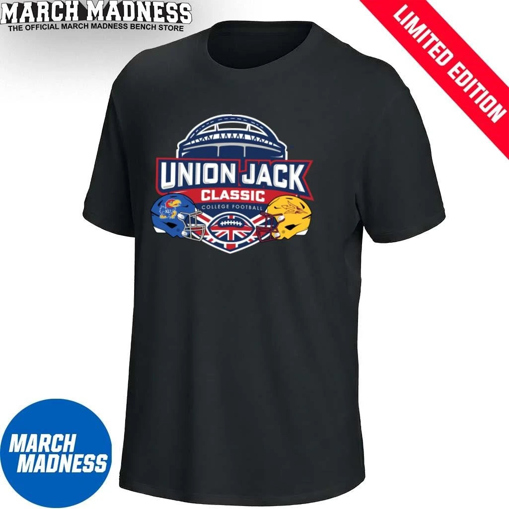Official Arizona State Sun Devils Vs Kansas Jayhawks 2026 Union Jack Classic Matchup shirt