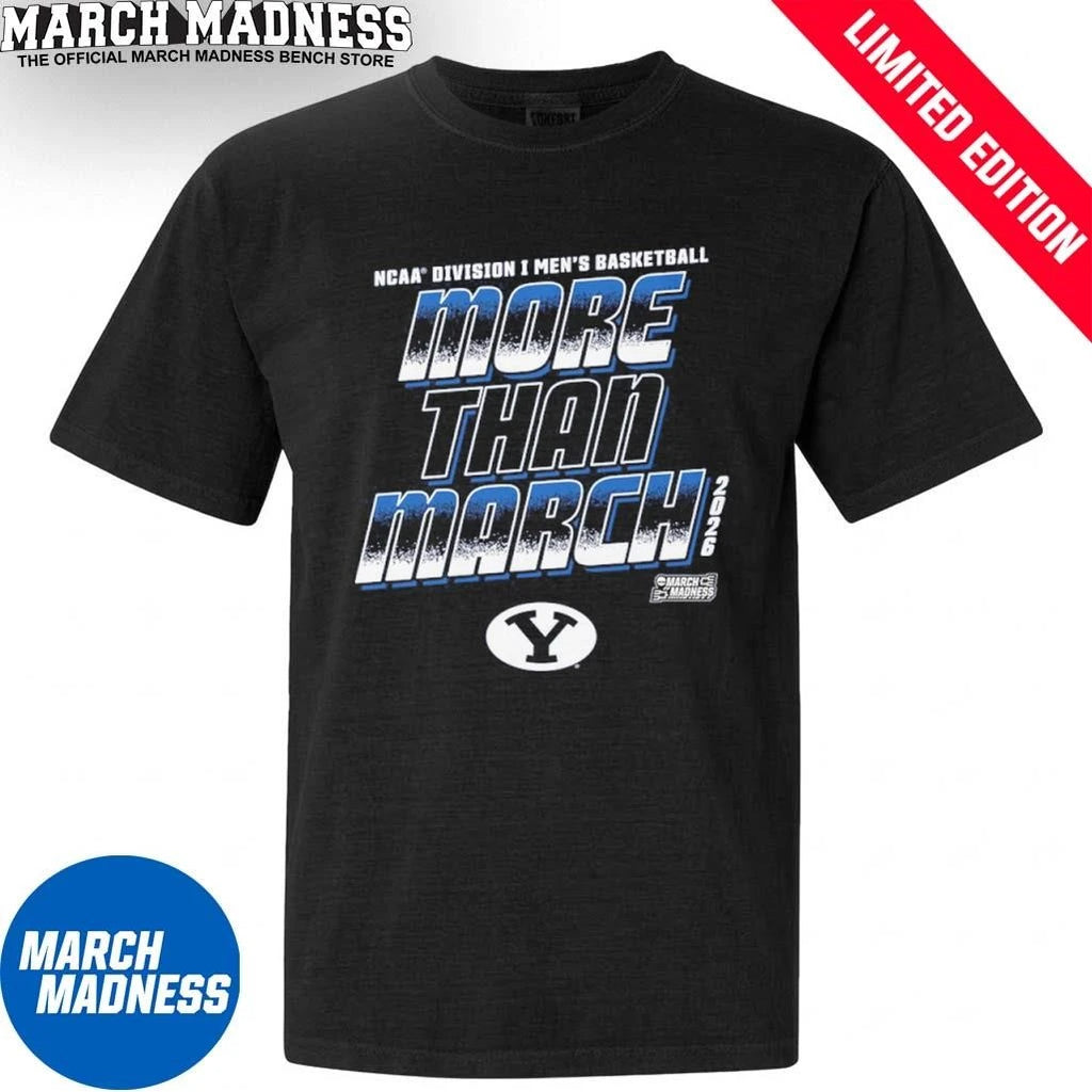 Official BYU Men’s Basketball More Than March 2026 Shirt