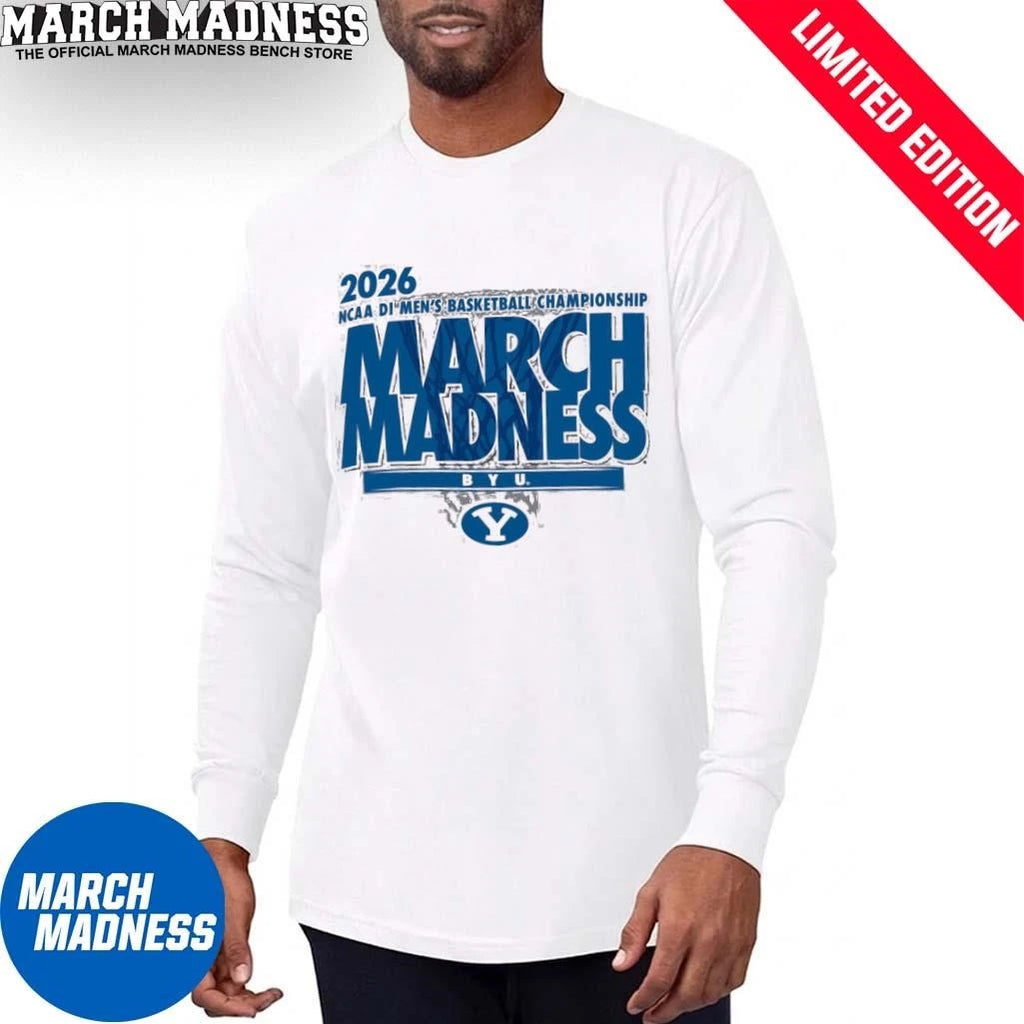 Official BYU Men’s Basketball Single Team NCAA March Madness Shirt