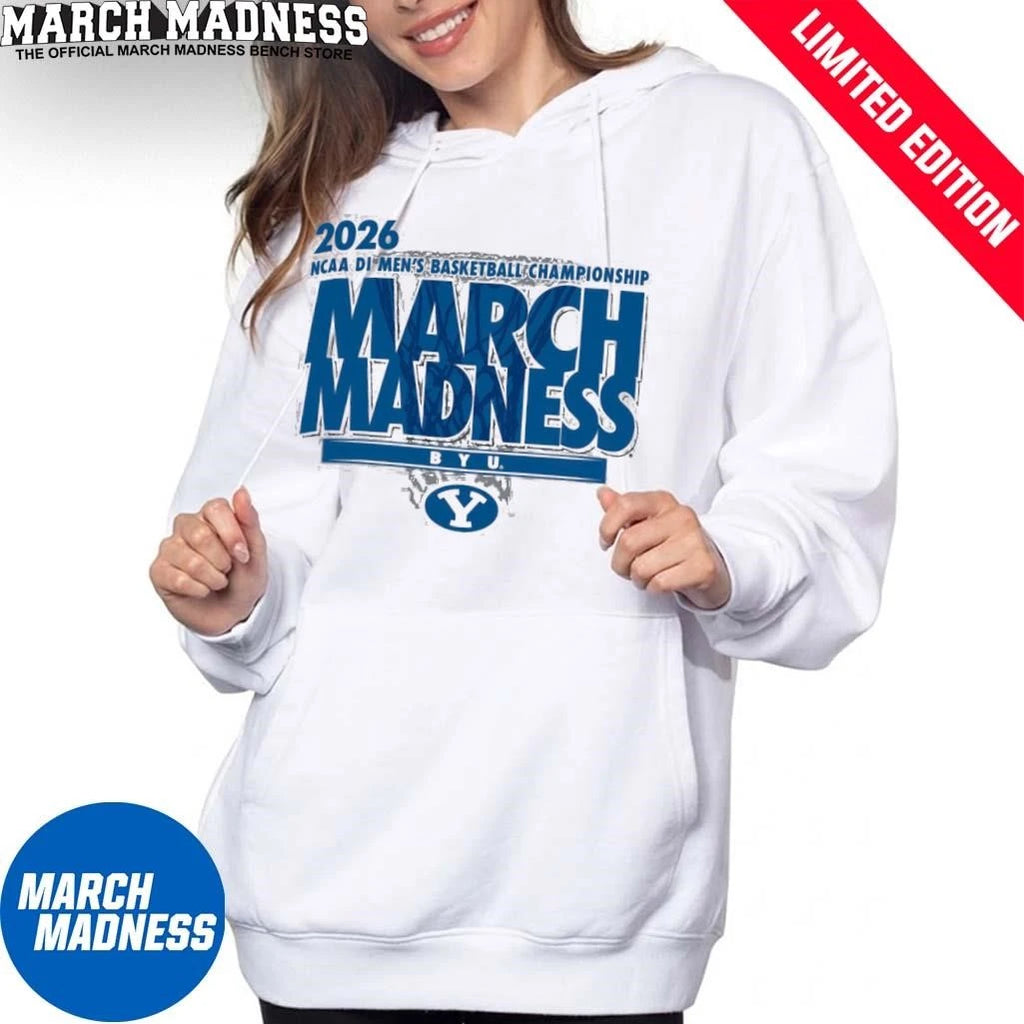 Official BYU Men’s Basketball Single Team NCAA March Madness Shirt