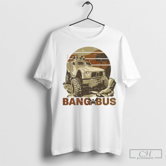 Official Bang Bus Vintage Shirt Poster Ornaments