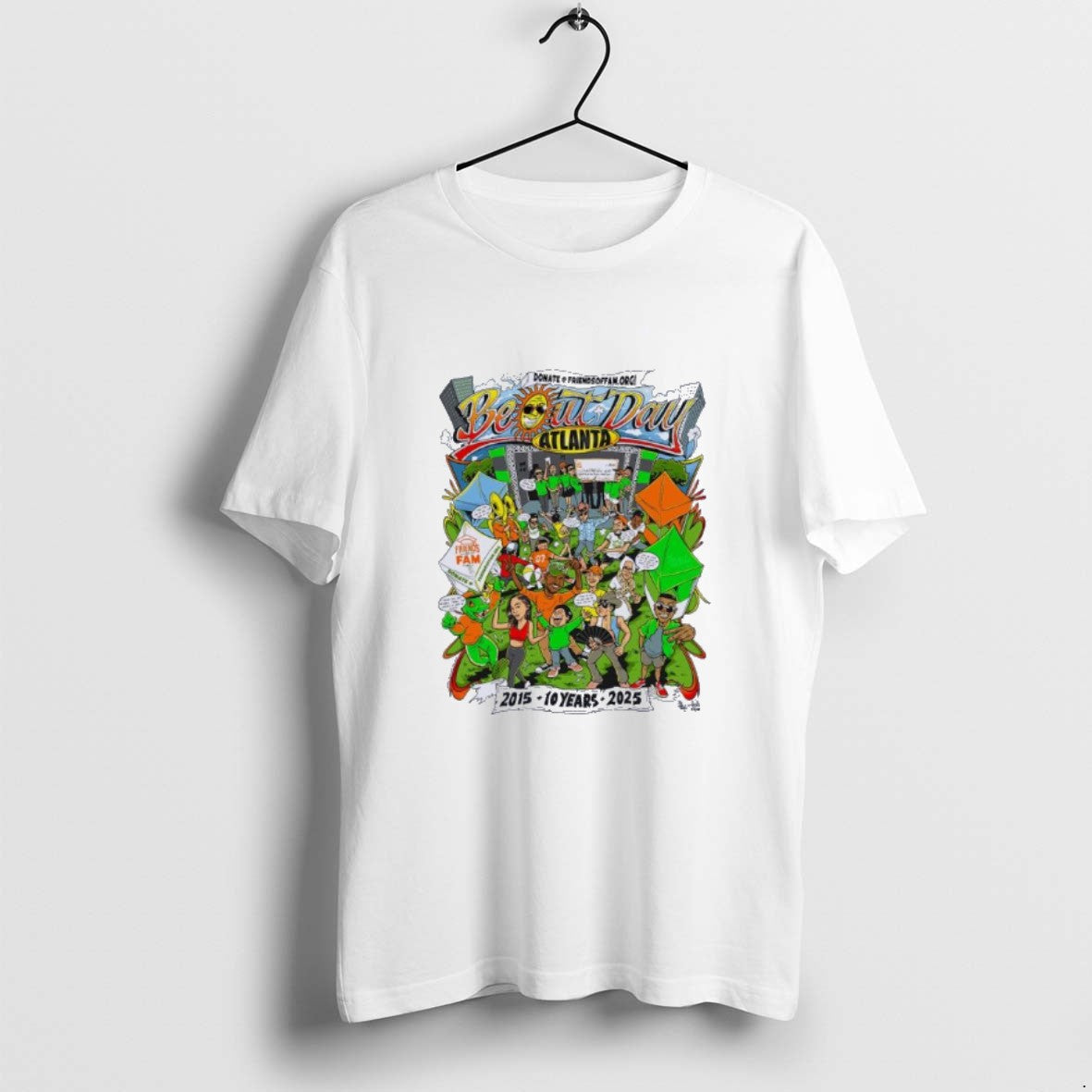 Official Be Out Day Atlanta 10 Years 2015 2025 T-Shirts, Hoodie, Sweatshirt | HypeCrazeTee.com