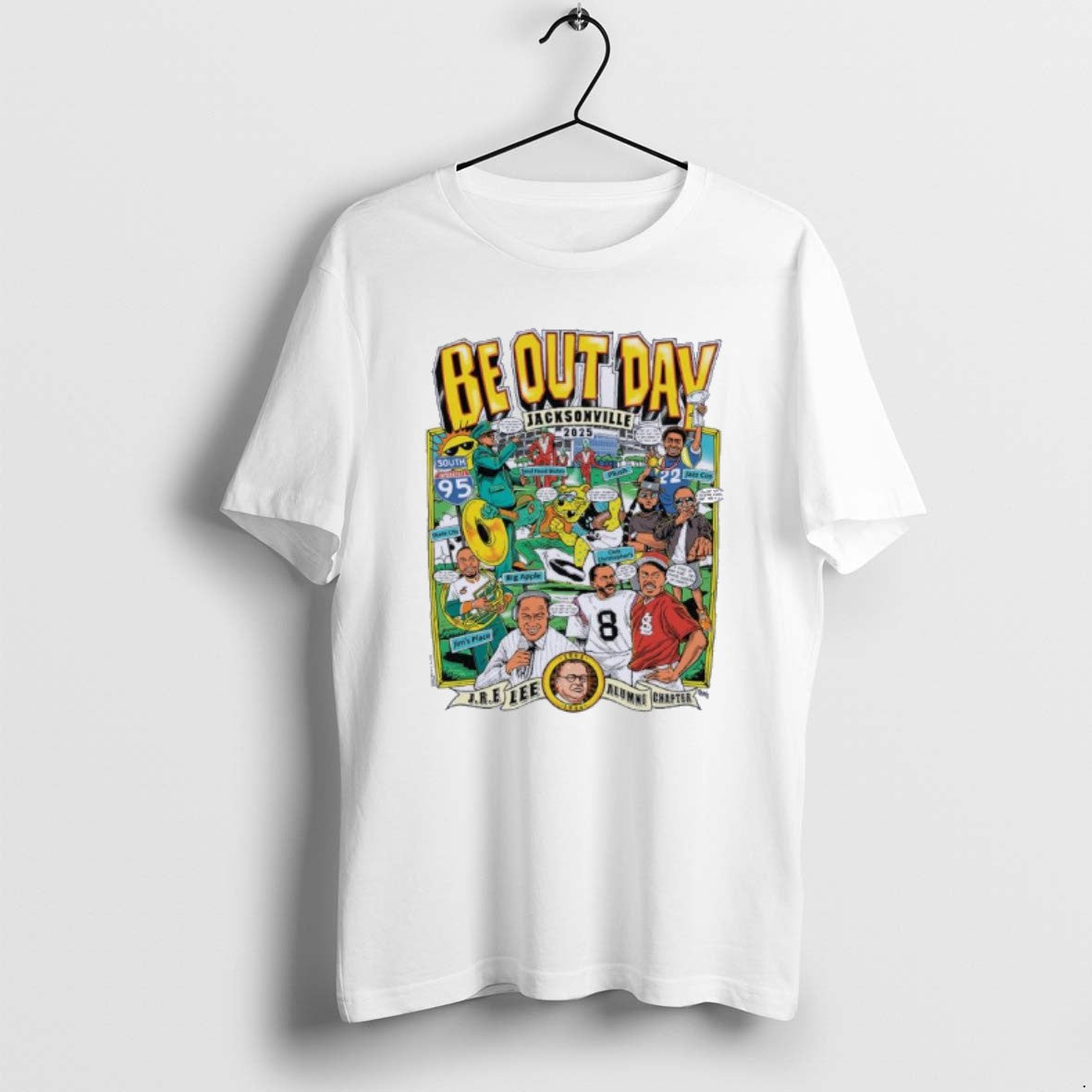 Official Be Out Day Jacksonville 2025 T-Shirts, Hoodie, Sweatshirt | HypeCrazeTee.com
