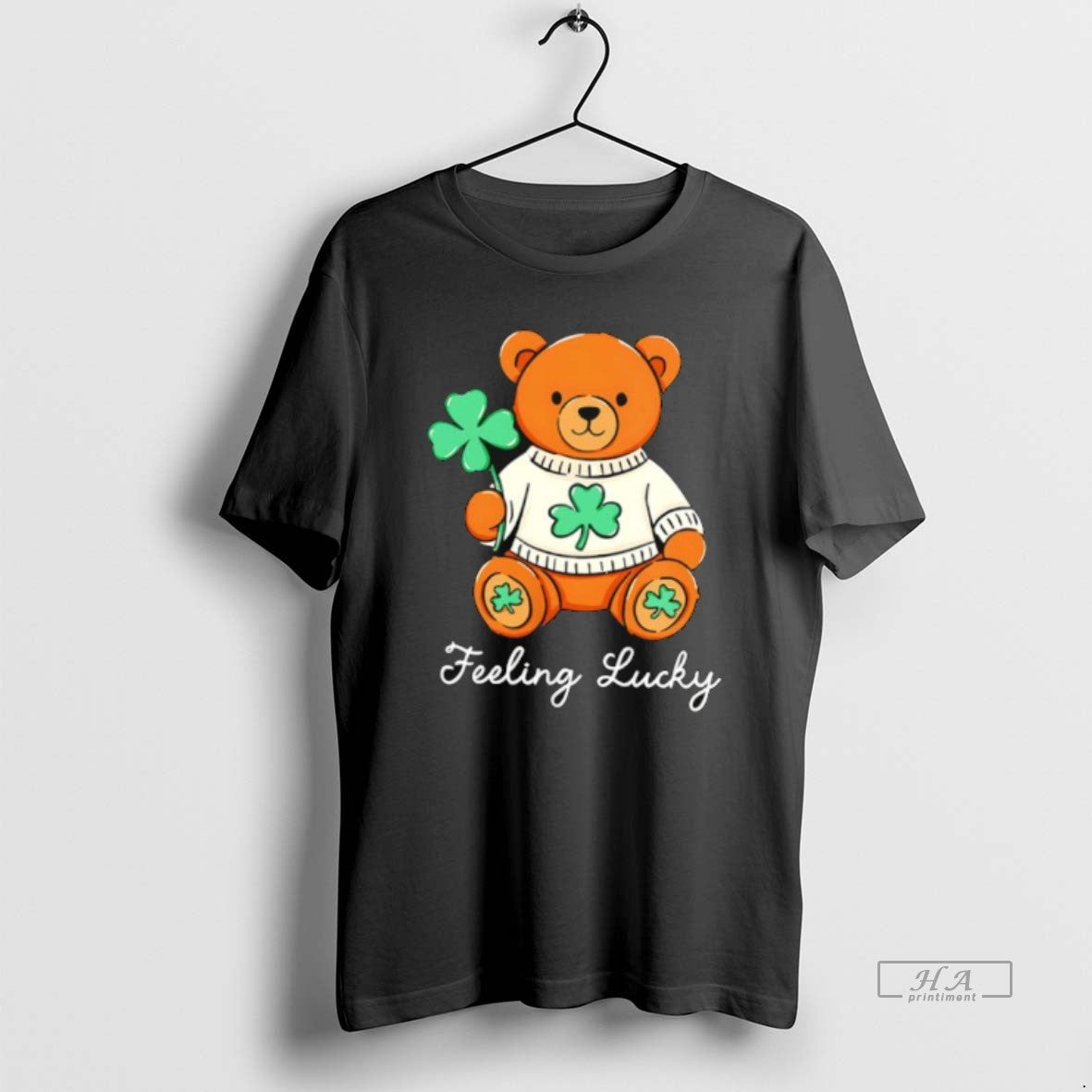 Official Bear Feeling Lucky T-Shirts, Hoodie, Sweatshirt | HypeCrazeTee.com